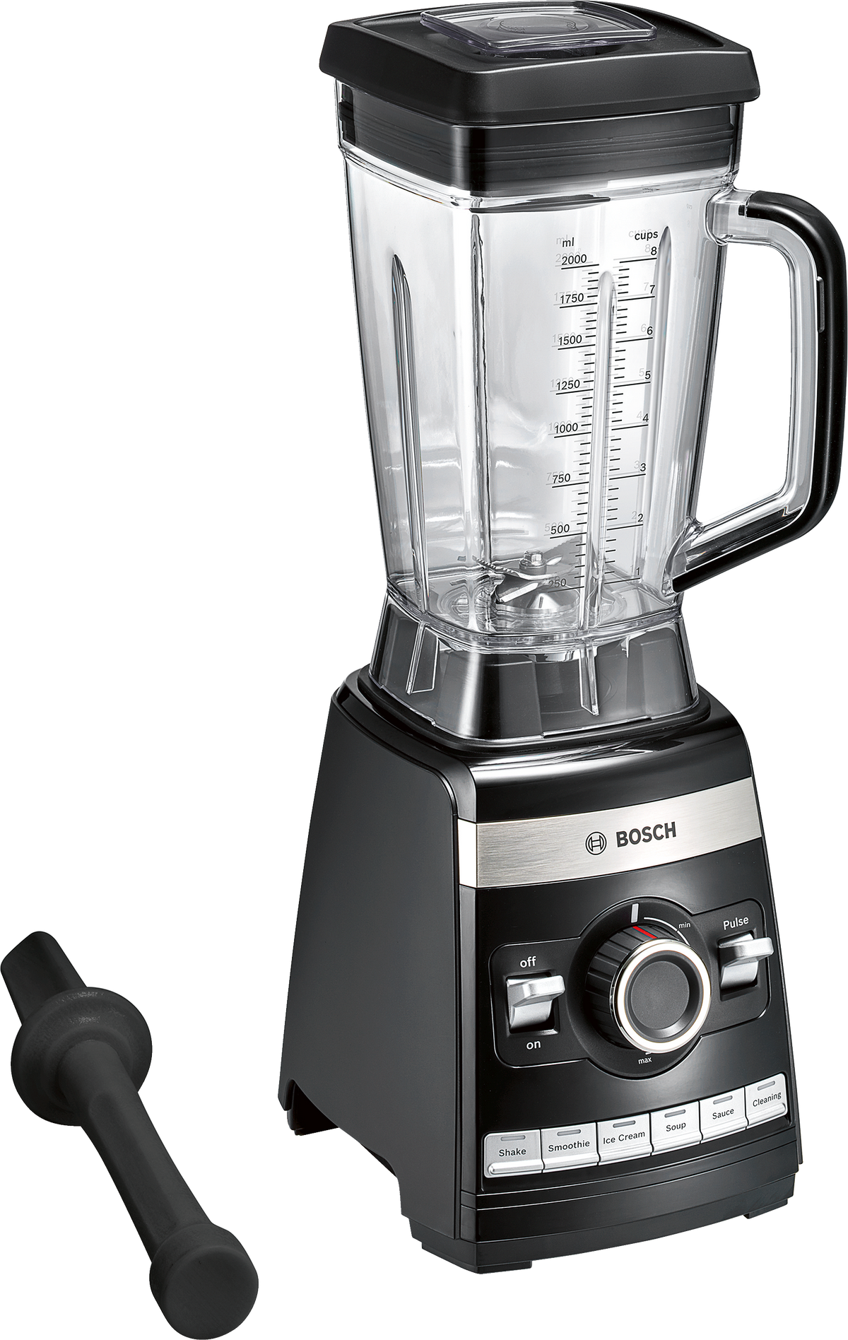 Bosch High speed Standmixer VitaBoost 1600 W Schwarz, MMBH6P6BDE