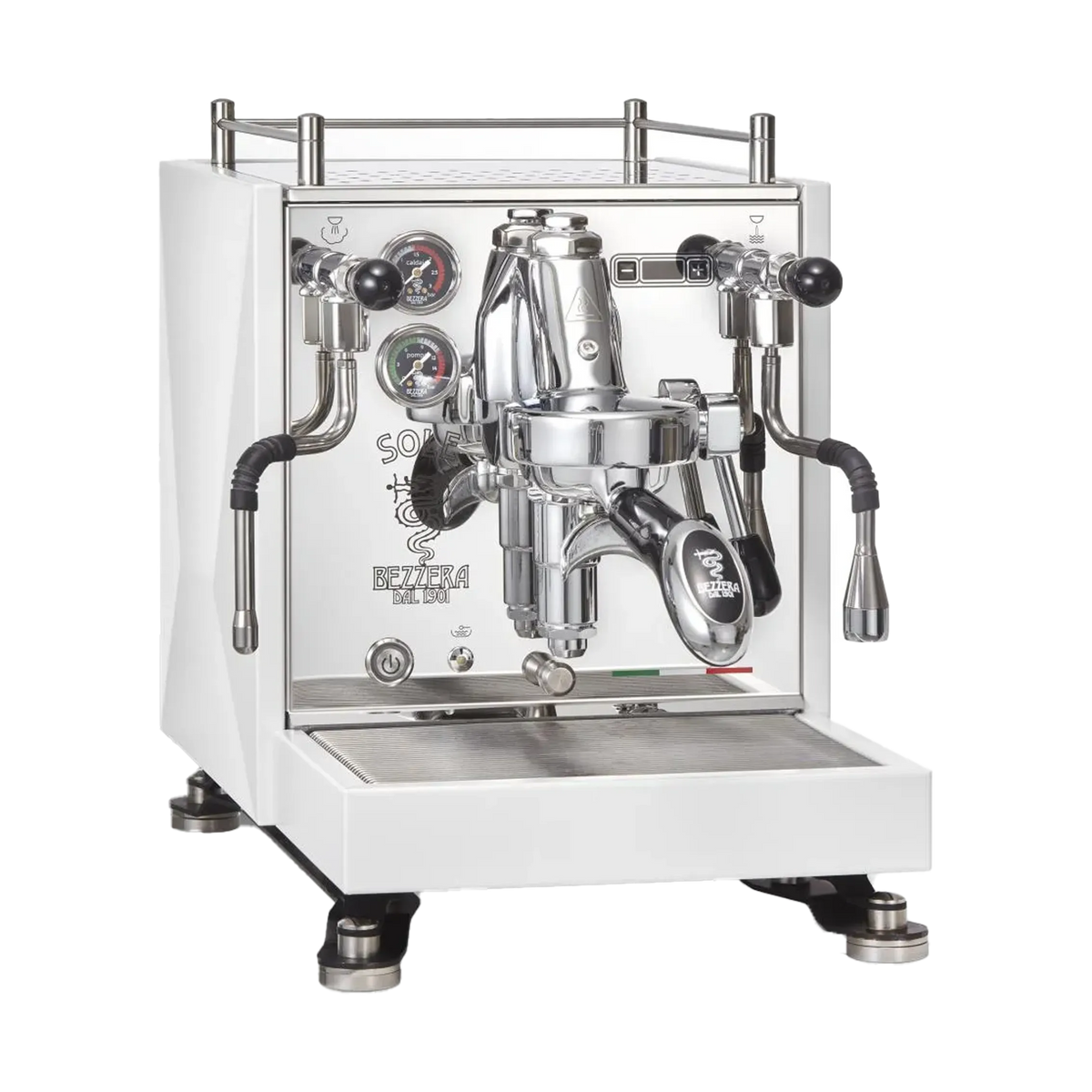 Bezzera Sole Top Weiß Siebträgermaschine - Kaffeewelt
