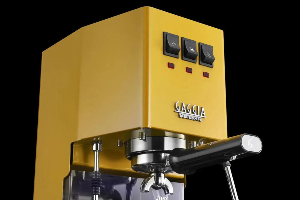 Gaggia Classic 5 Jahre Garantie EVO Pro E24 Gelb - Kaffeewelt