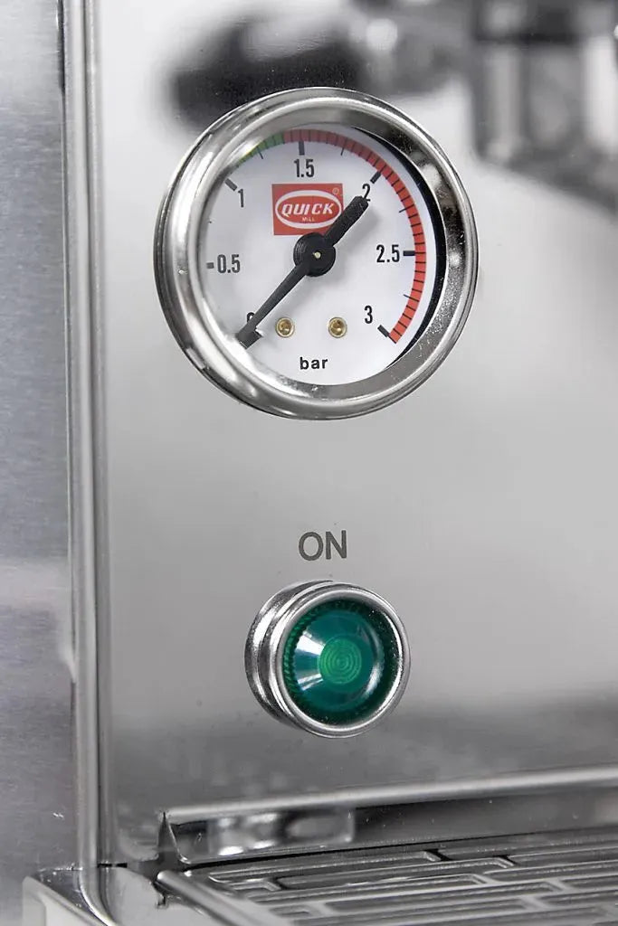 Quick Mill Rubino Inox Siebträgermaschine - Kaffeewelt