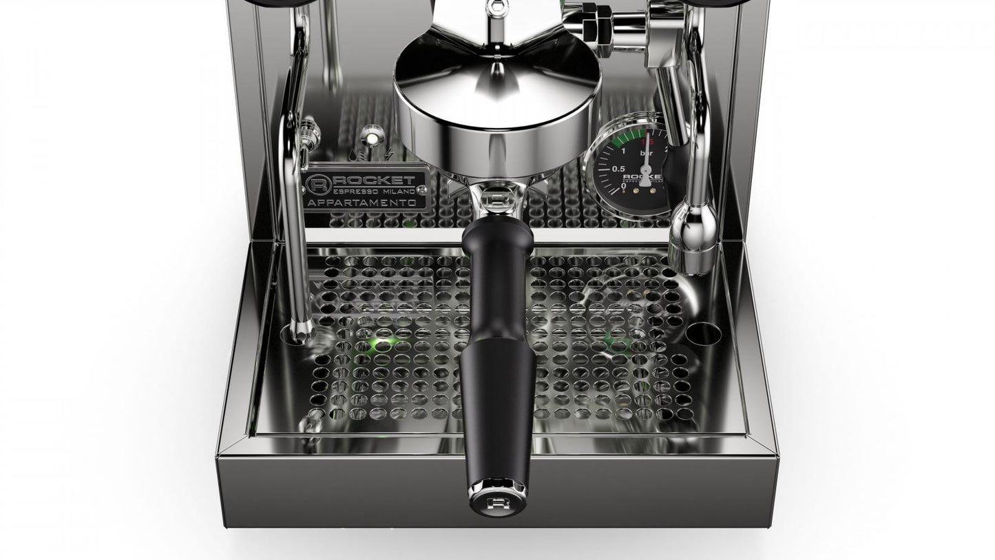 Rocket Appartamento TCA Edelstahl / Weiß | 5 Jahre Garantie | Kaffeewelt