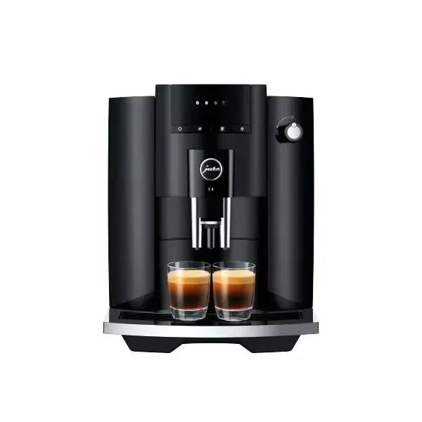 JURA E4 (EA) Piano Black Kaffeevollautomat inkl. 5 Jahre Garantie