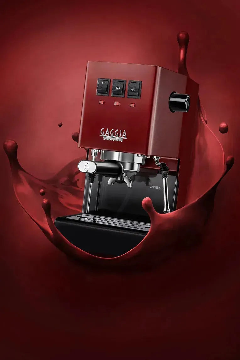 Gaggia Classic 5 Jahre Garantie EVO Pro E24 Rot - Kaffeewelt