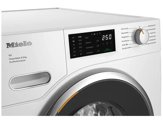 Miele WWE460 WPS PWash&8kg Lotosweiß