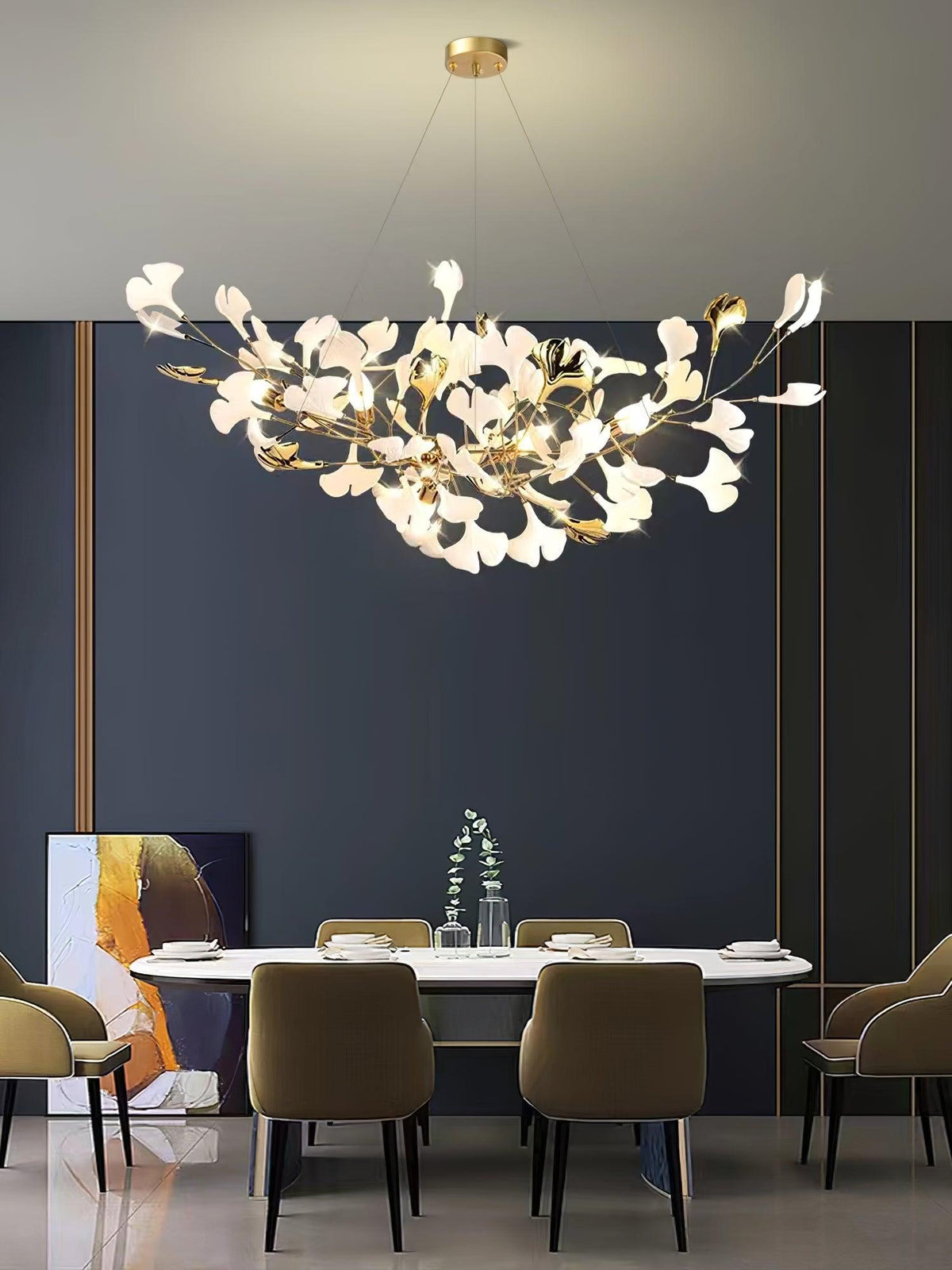Horizont Blüte Ginkgo-Kronleuchter