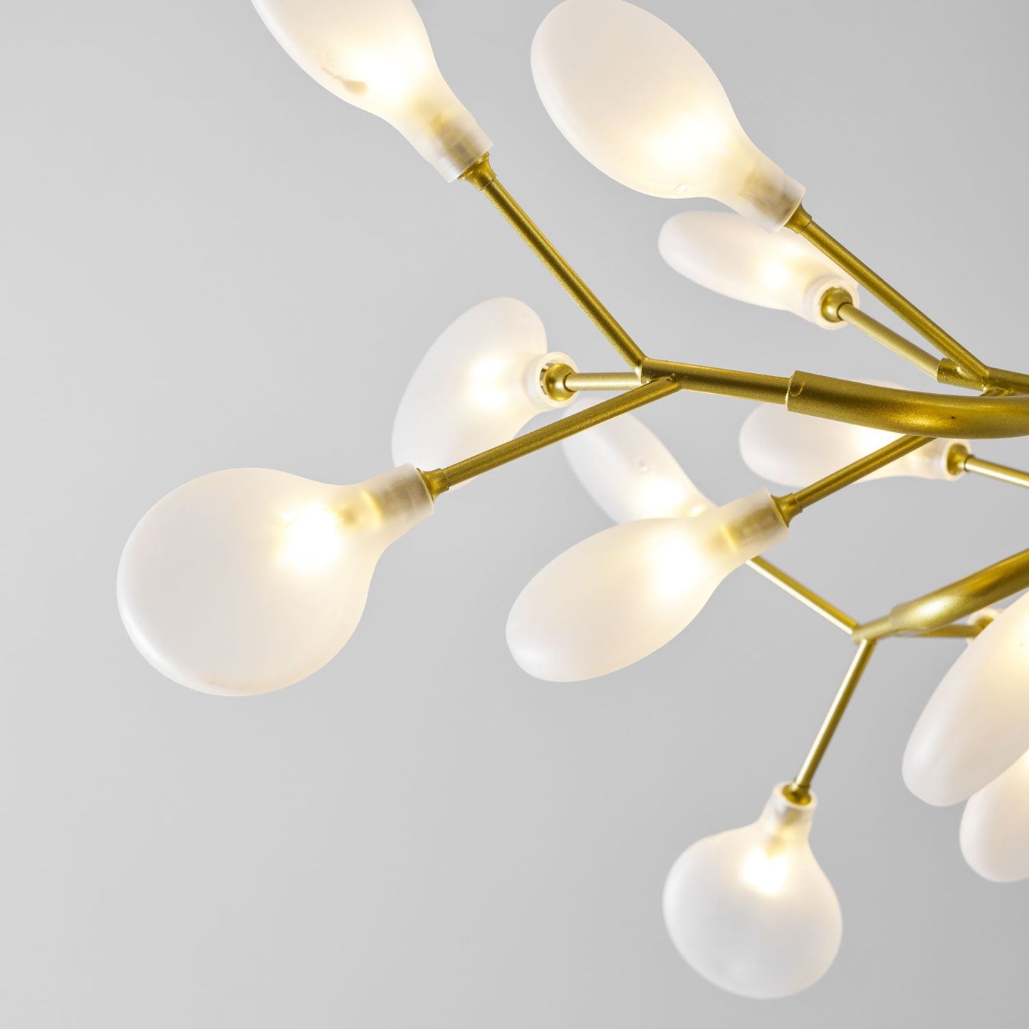 LED-Glühwürmchen-Sputnik-Kronleuchter