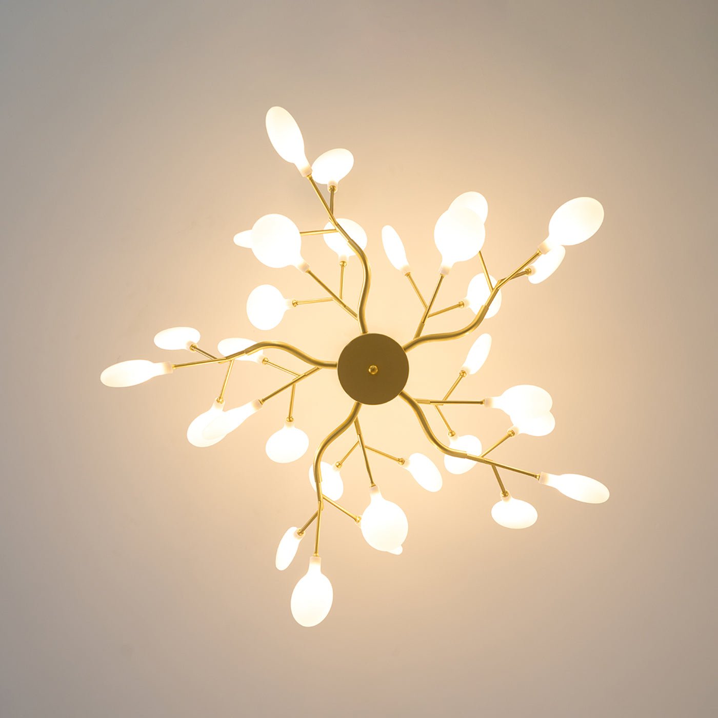 LED-Glühwürmchen-Sputnik-Kronleuchter