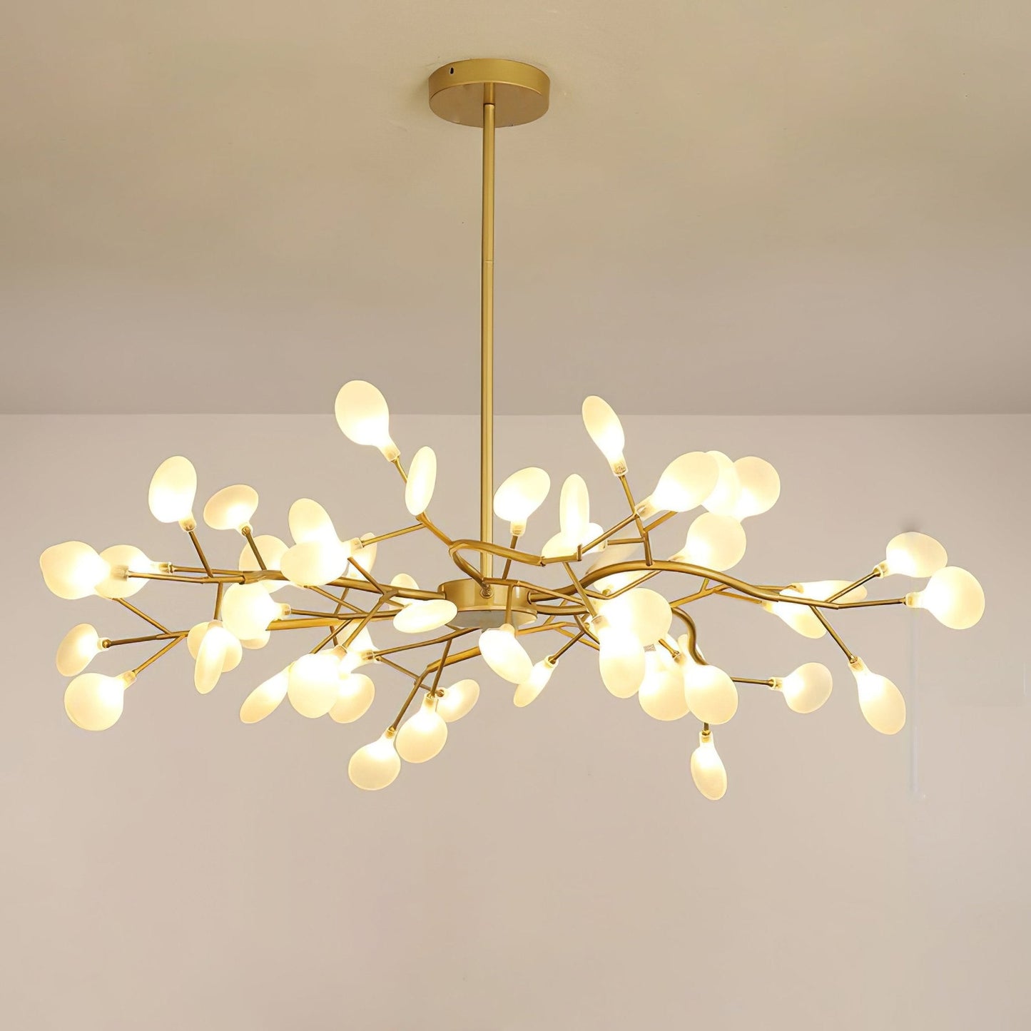 LED-Glühwürmchen-Sputnik-Kronleuchter
