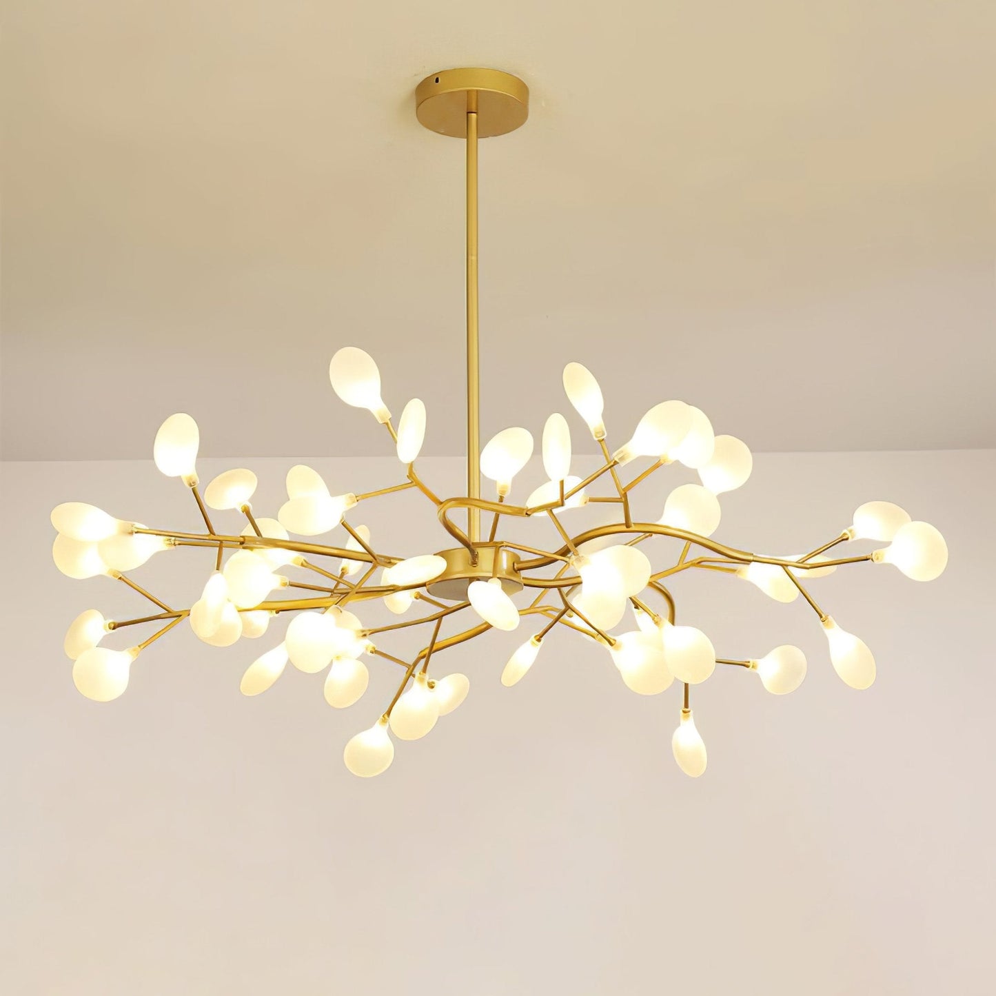 LED-Glühwürmchen-Sputnik-Kronleuchter