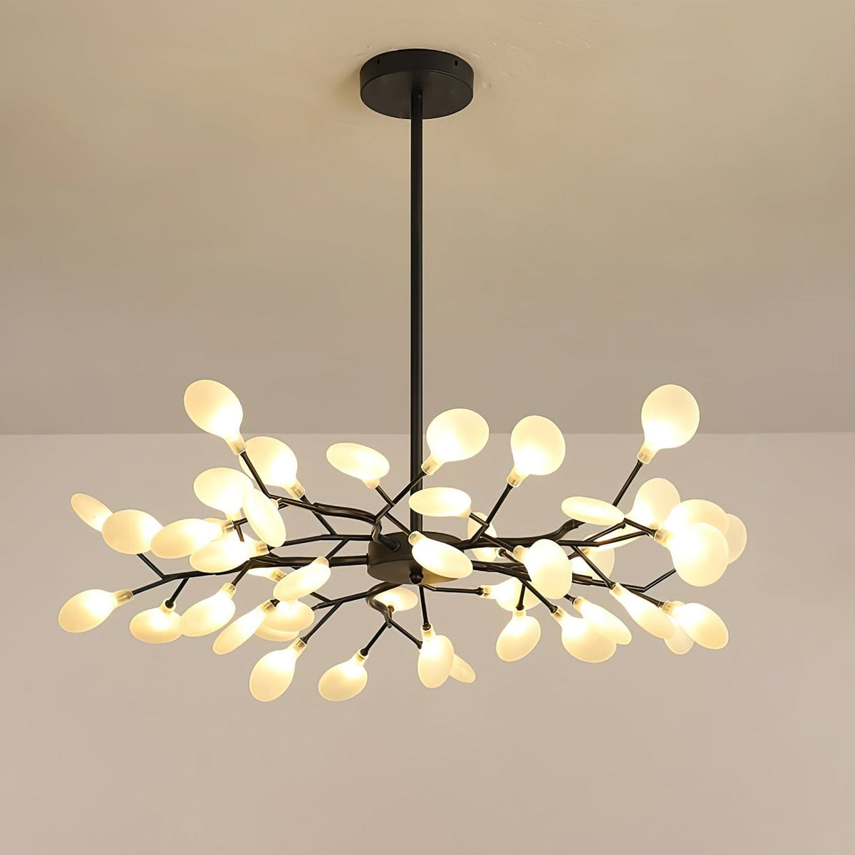 LED-Glühwürmchen-Sputnik-Kronleuchter