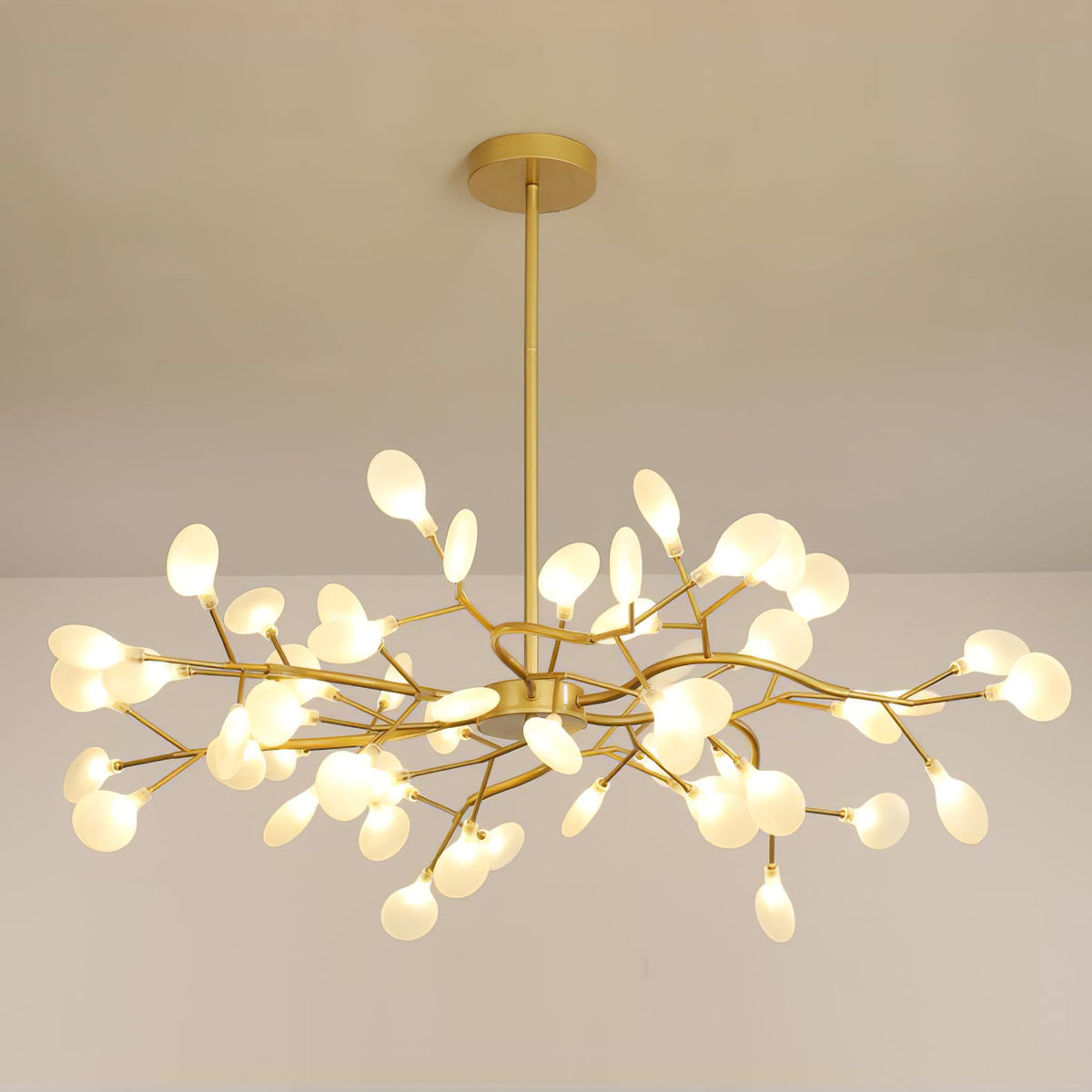 LED-Glühwürmchen-Sputnik-Kronleuchter