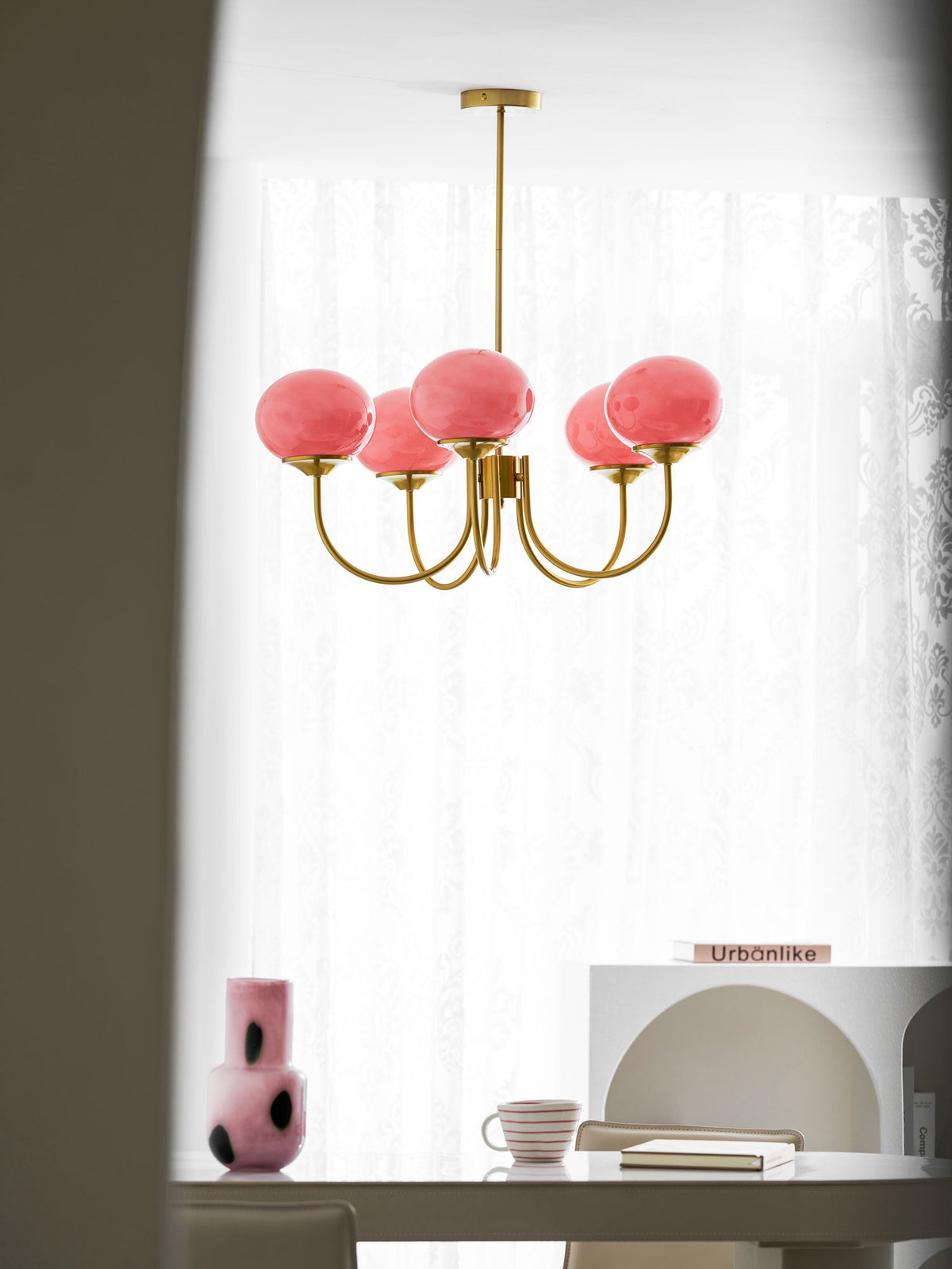 Marshmallow-Kronleuchter