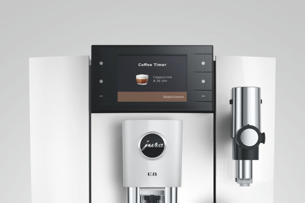E8 Piano White (ED) Kaffeevollautomat