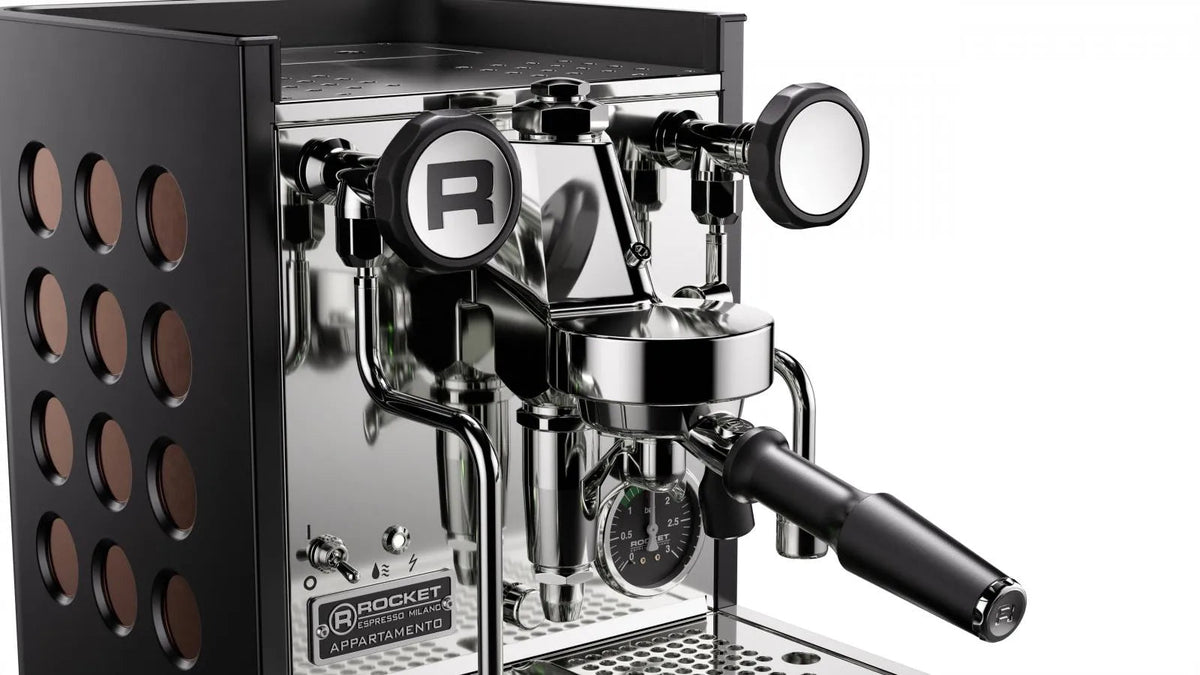 Rocket Appartamento TCA Schwarz / Kupfer | 5 Jahre Garantie | Kaffeewelt