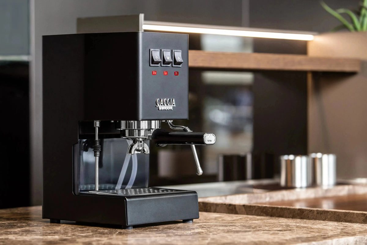 Gaggia Classic 5 Jahre Garantie EVO Pro E24 Schwarz - Kaffeewelt