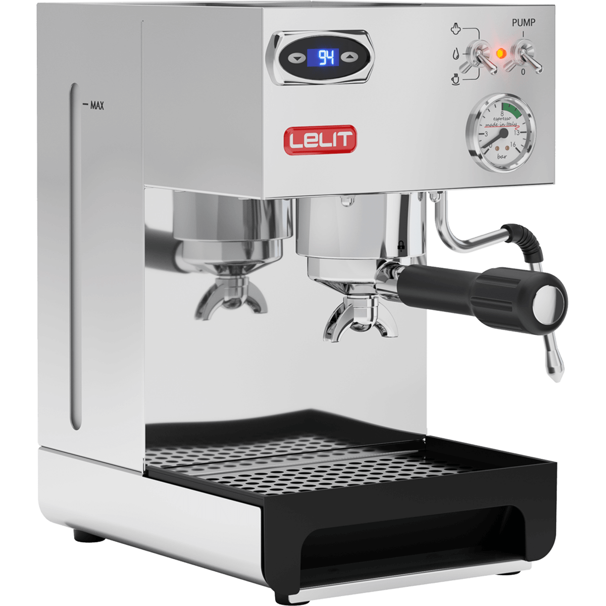 Lelit Anna PL41TEM Espressomaschine – Silber