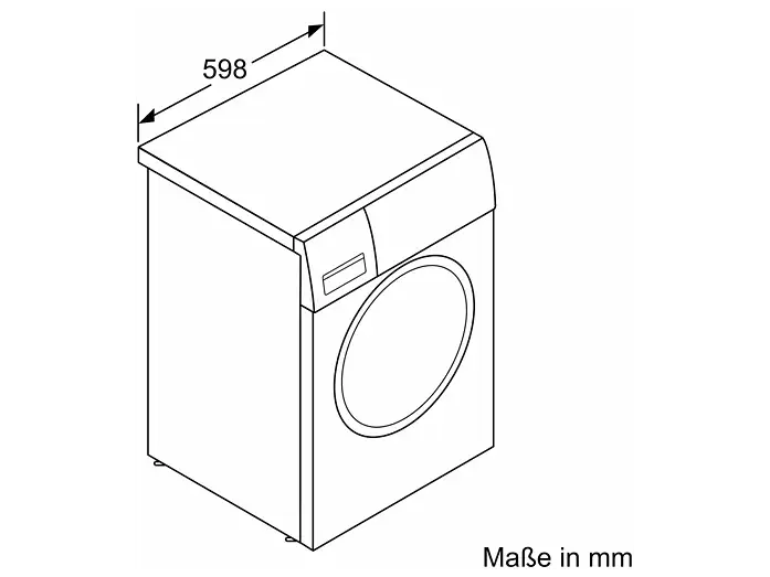 BOSCH WGG244ZECO Serie 6 Waschmaschine (9 kg, 1400 U/Min., A)