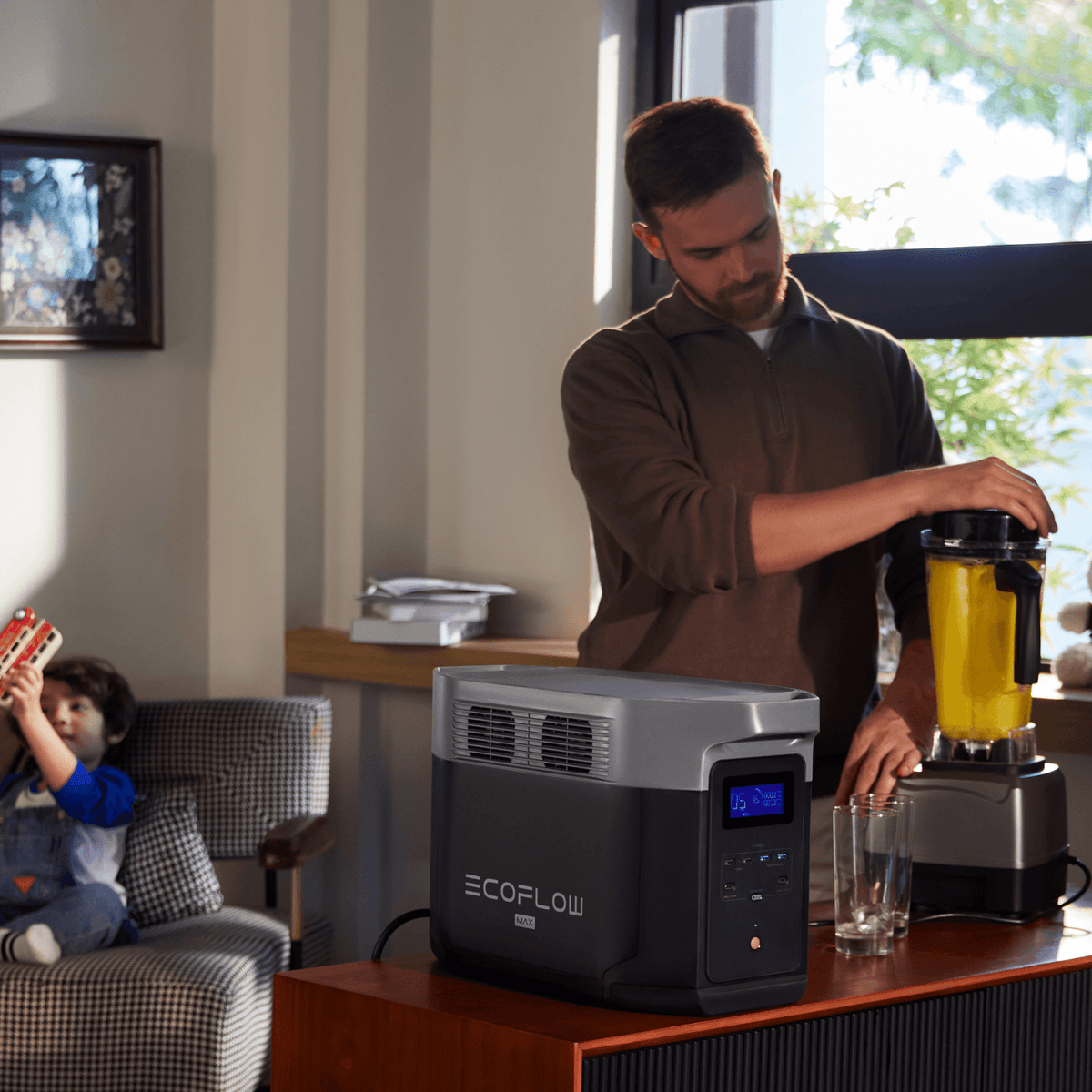 EcoFlow DELTA 2 Max Tragbare Powerstation