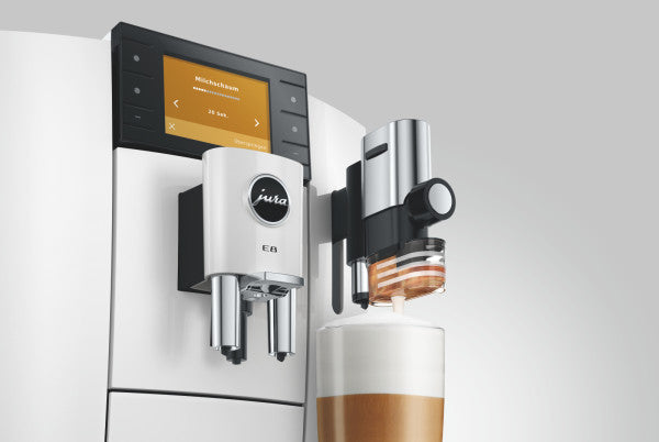 E8 Piano White (ED) Kaffeevollautomat