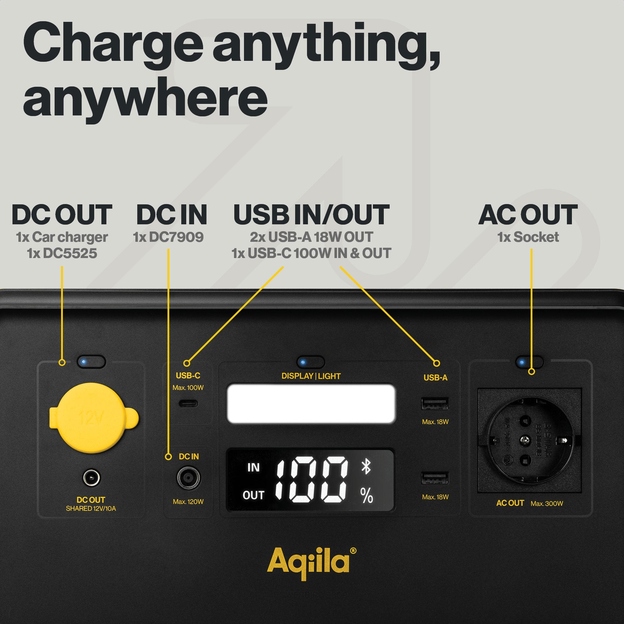 Aqiila Power Station - POWERBIRD S300