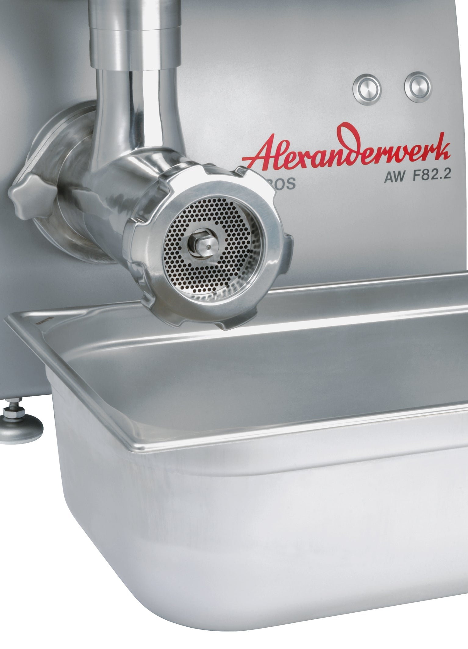 alexandersolia “Lobos” AW F 82.2 Meat Grinder Tabletop Unit - Price includes 5-piece cutting set 