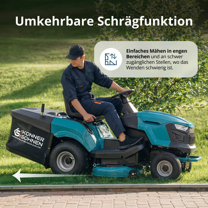 "Könner & Söhnen" Benzinrasentraktor KS 98TMG-H
