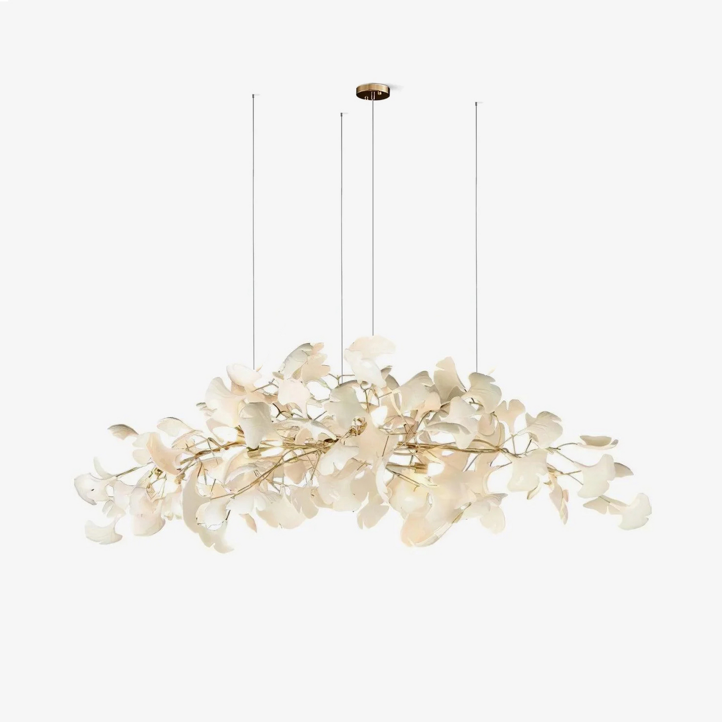 Ginkgo-Federn-Kronleuchter