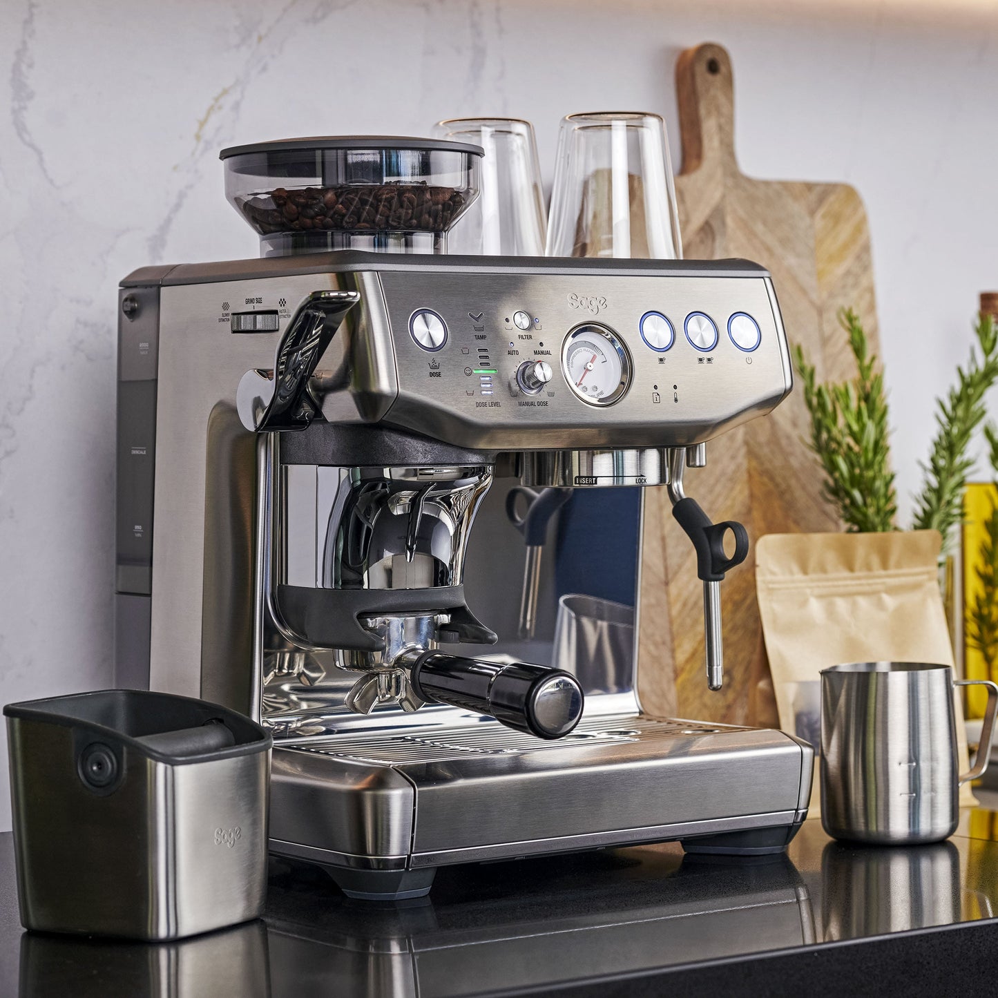 Sage the Barista Express Impress | 5 Jahre Garantie
