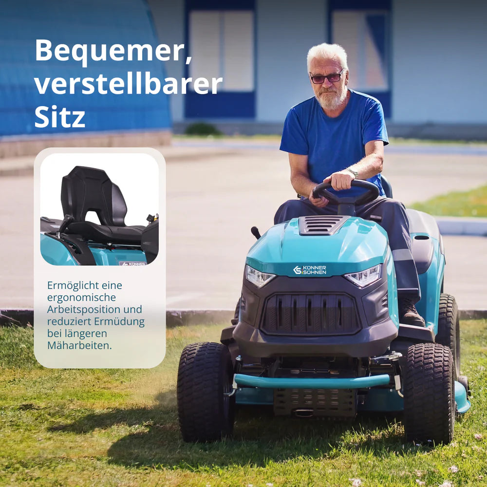"Könner & Söhnen" Benzinrasentraktor KS 98TMG-H