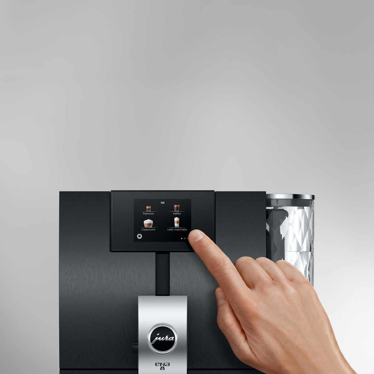 Jura ENA 8 (ECS) Dark Inox | 7 Jahre Garantie | Kaffeewelt