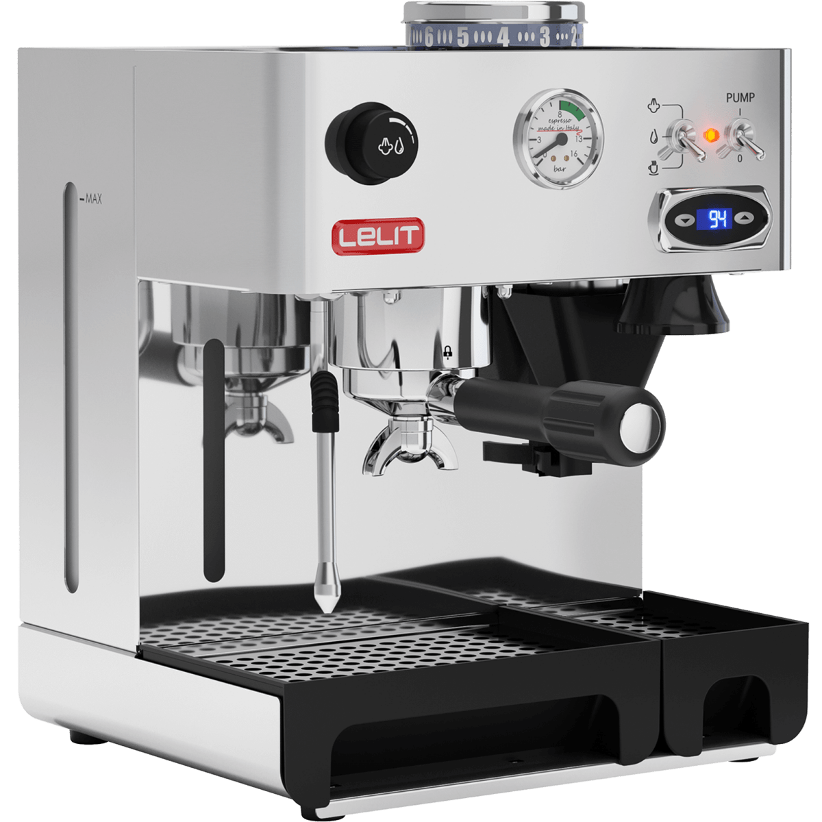 Lelit Anita PL042TEMD – Espressomaschine mit integrierter Mühle