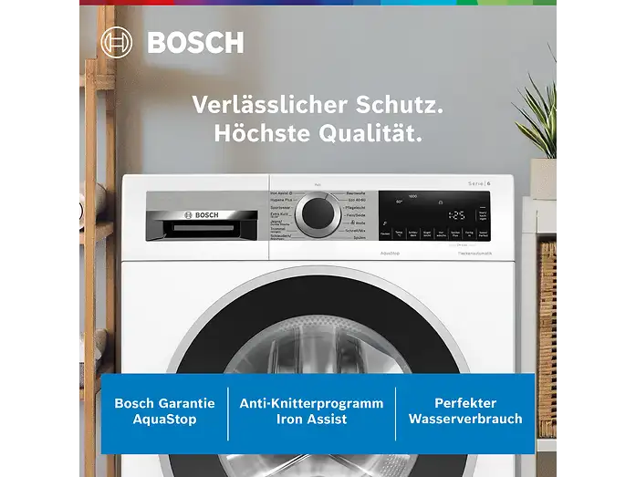 BOSCH WGG256Z41 Serie 6 Waschmaschine (10,0 kg, 1600 U/Min., A)