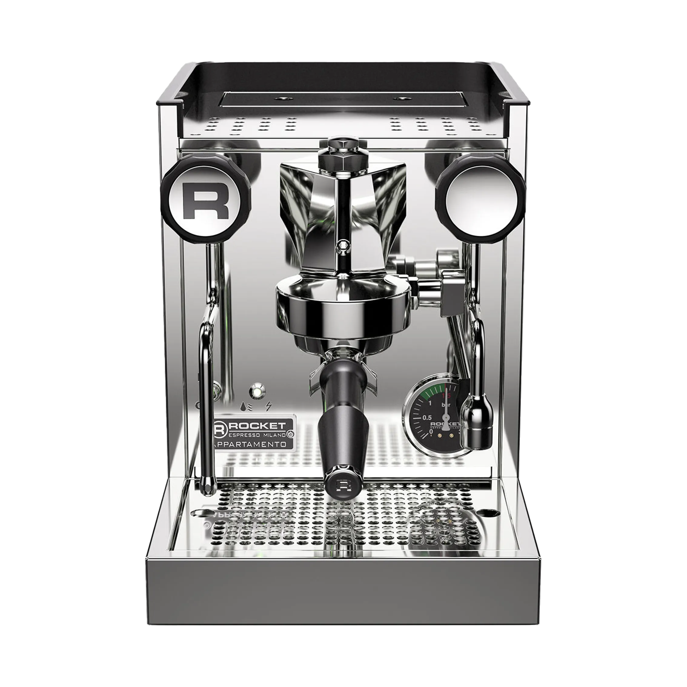 Rocket Appartamento TCA Edelstahl / Weiß | 5 Jahre Garantie | Kaffeewelt