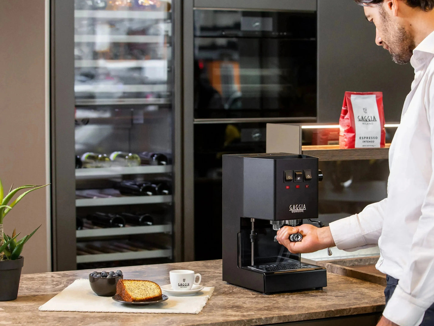 Gaggia Classic 5 Jahre Garantie EVO Pro E24 Schwarz - Kaffeewelt