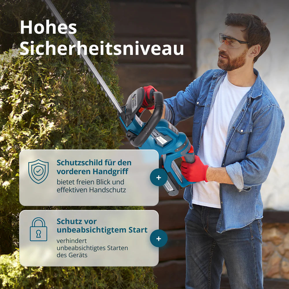 "Könner & Söhnen"  Akku-Heckenschere KS HT-20V