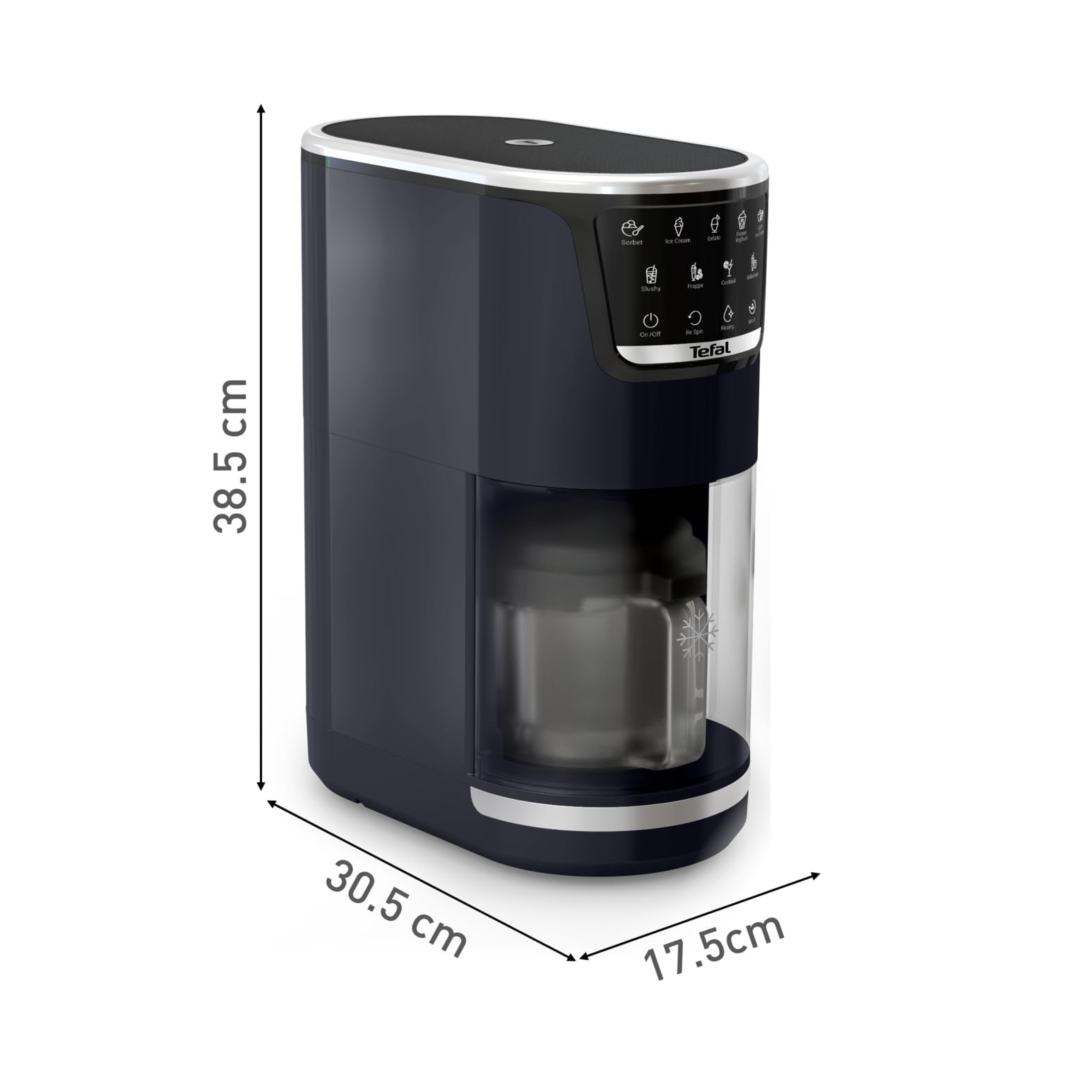 Tefal Dolci Eismaschine – Eiscreme, Gelato, Protein-Eis & Sorbet