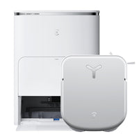 ECOVACS DEEBOT X8 PRO Omni Saugroboter mit Wischfunktion, OZMO Roller mit kontinuierliches Wischen & Selbstreinigung, 18.000 Pa, 12-in-1 Station, 40–75 °C Heißwasser-Moppreinigung, YIKO-GPT