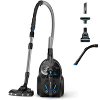 Philips PowerPro Expert Beutelloser Staubsauger – Kompakt, 900-W-Motor, PowerCyclone 8 Technologie für starke Saugleistung, Multi-Oberflächen-Reinigung, Allergy Lock, Super Turbo Bürste (FC9745/09)