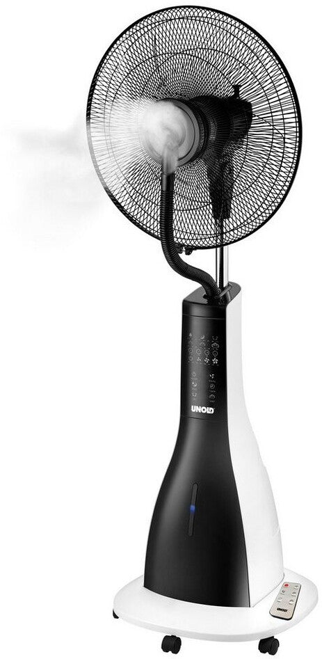 Unold 86930 Standventilator Nebula Touch Digital 38cm ws/sw 90W 3 Stufen oszilli.