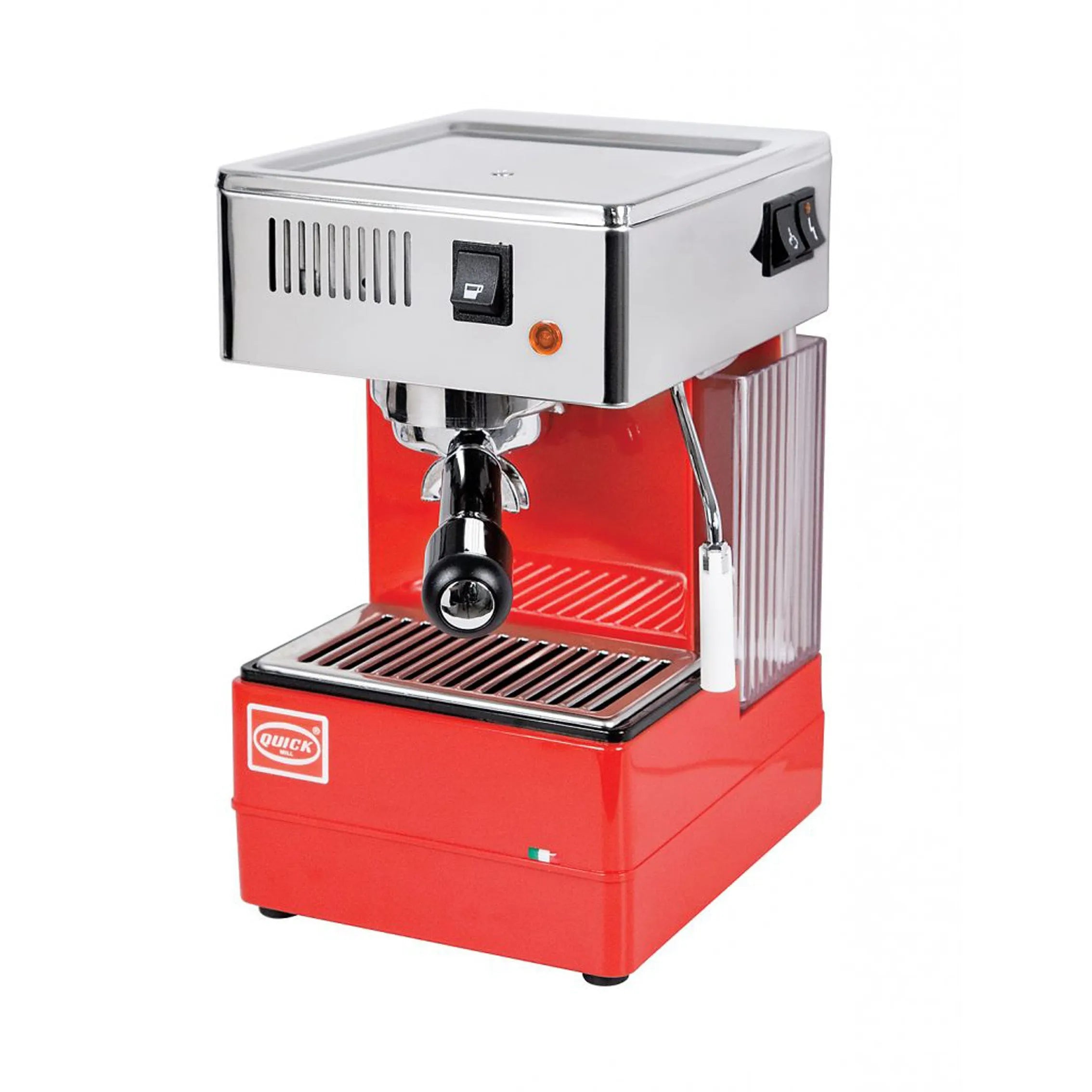 Quick Mill Stretta Rot Siebträgermaschine - Kaffeewelt