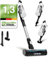 Levoit - Akku Staubsauger mit Tierhaardüse - Anti Haar Wrap - 4-in-1 Kabelloser Akkustaubsauger - 99,9 Prozent Filterleistung - Beutelloser Akkusauger für Teppich/Hartböden/Auto - max 50 min Laufzeit