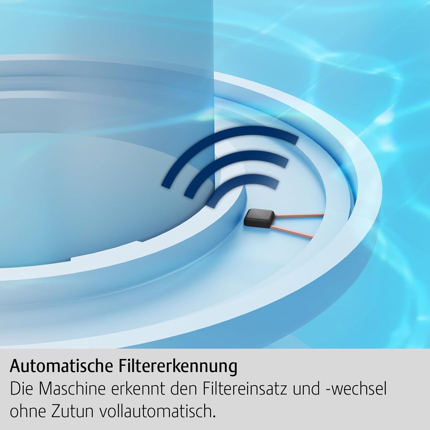 JURA original - CLARIS Smart+ Filterpatrone mit automatischer Filtererkennung - TÜV-zertifizierte Hygiene - 3er-Pack - 24233, Grau