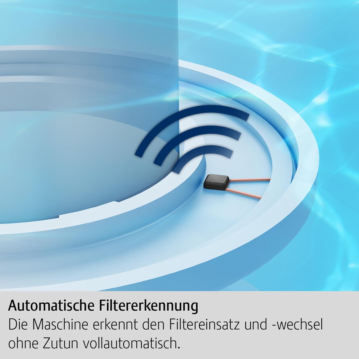 JURA original - CLARIS Smart+ Filterpatrone mit automatischer Filtererkennung - TÜV-zertifizierte Hygiene - 3er-Pack - 24233, Grau