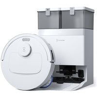 ECOVACS DEEBOT T30S PRO Saugroboter mit Wischfunktion, 11.000 Pa, ZeroTangle Technologie, 70°C heißes Wasser Wischen beim Waschen, TruEdge™ Kantenwischen, 6.400mAh Batterie, AI-Hindernisvermeidung