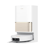 dreame X50 Ultra Complete Saugroboter mit Wischfunktion,20.000Pa Saugkraft,6 cm Hindernisfreiheit, mit Wischfunktion&Hebarem Wischmopp,KI-Hindernisvermeidung und 360° Navigation