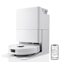 roborock Qrevo Pro Saugroboter mit Wischfunktion&Hebarem Wischmopp, FlexiArm Design Kantenreinigung, 7.000 Pa, 60 °C Heißwasser-Moppwäsche, Individuelle Teppichstrategie(Schwarz)