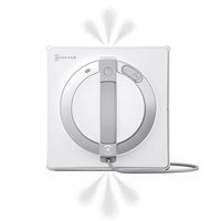 ECOVACS WINBOT W2 PRO Omni Fensterputzroboter mit 6-in-1 Multifunktionsstation, Aufladen im Betrieb, 3-Düsen-Sprühkopf, 12-Stufen-Schutz, Win-SLAM 4.0 Pfadplanung, Weiß