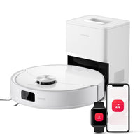 roborock Q10 S5+ Set Saugroboter mit Wischfunktion, 10.000 Pa HyperForce Saugkraft, Dual Anti-Tangle System, Auto Lifting Mopping, Ideal für Tierhaare, Teppiche, Hartböden (Schwarz)