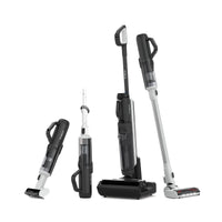 Tineco Floor One Stretch S6 Nass Trockensauger, 180°-Flachdesign Saugwischer 13cm Liegehöhe, 70°C 5min FlashDry Selbstreinigung, 3-Seitige Kantenreinigung 40min Laufzeit Reinigung unter tiefen Möbeln