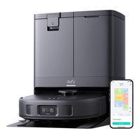 eufy Saugroboter Omni C20 mit All-in-One-Station,Auto-Entleerung, Auto-Wasch- und Trocknungsfunktion, 7.000Pa, 8,5cm Design, Staubsauger Roboter mit Wischfunktion,Kindersicherung